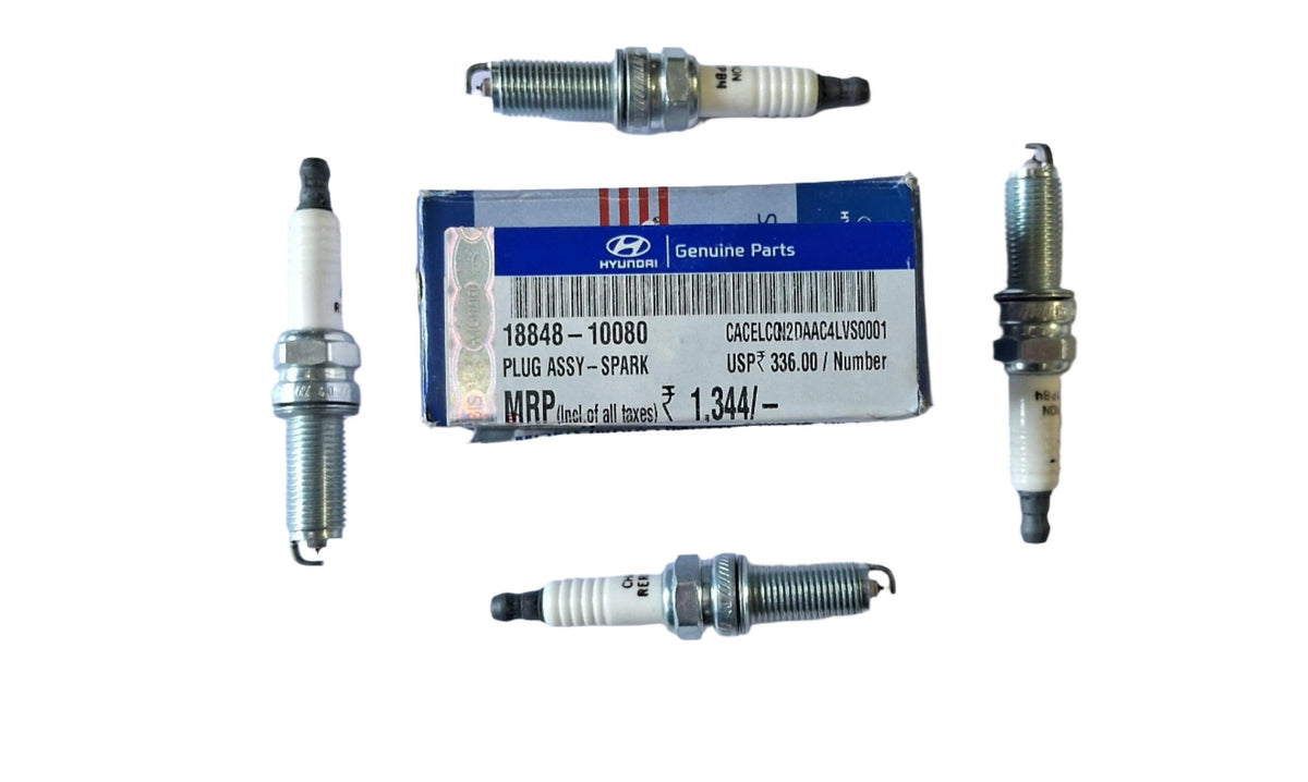 Jgo. Bujías de Encendido Hyundai Kia OEM 18848-10080